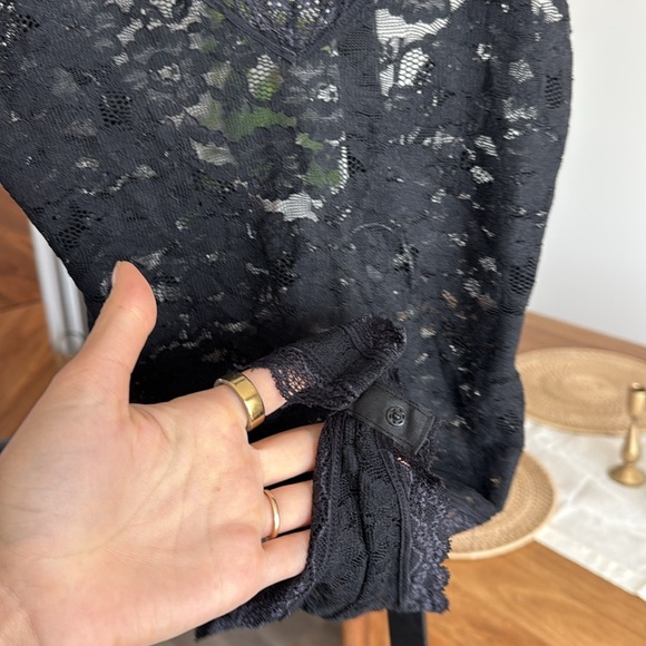 Anthropologie lace bodysuit XS - Picture 3 of 5